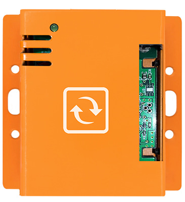 Airflow sensor side view