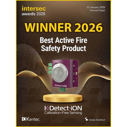 Intersec Global Best Active Fire Safety Product Winner 2026 award