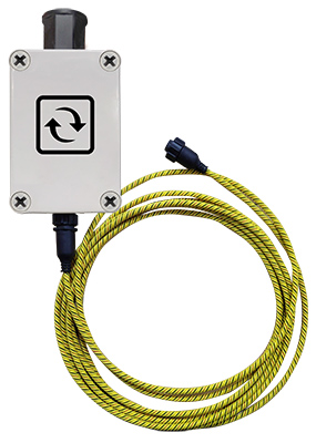 Industrial water leak detection cable & sensor.